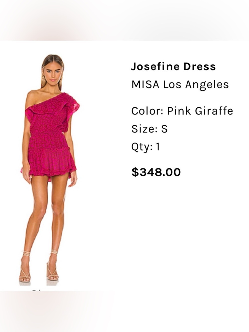 MISA los angeles josefine dress - Picture 3 of 5